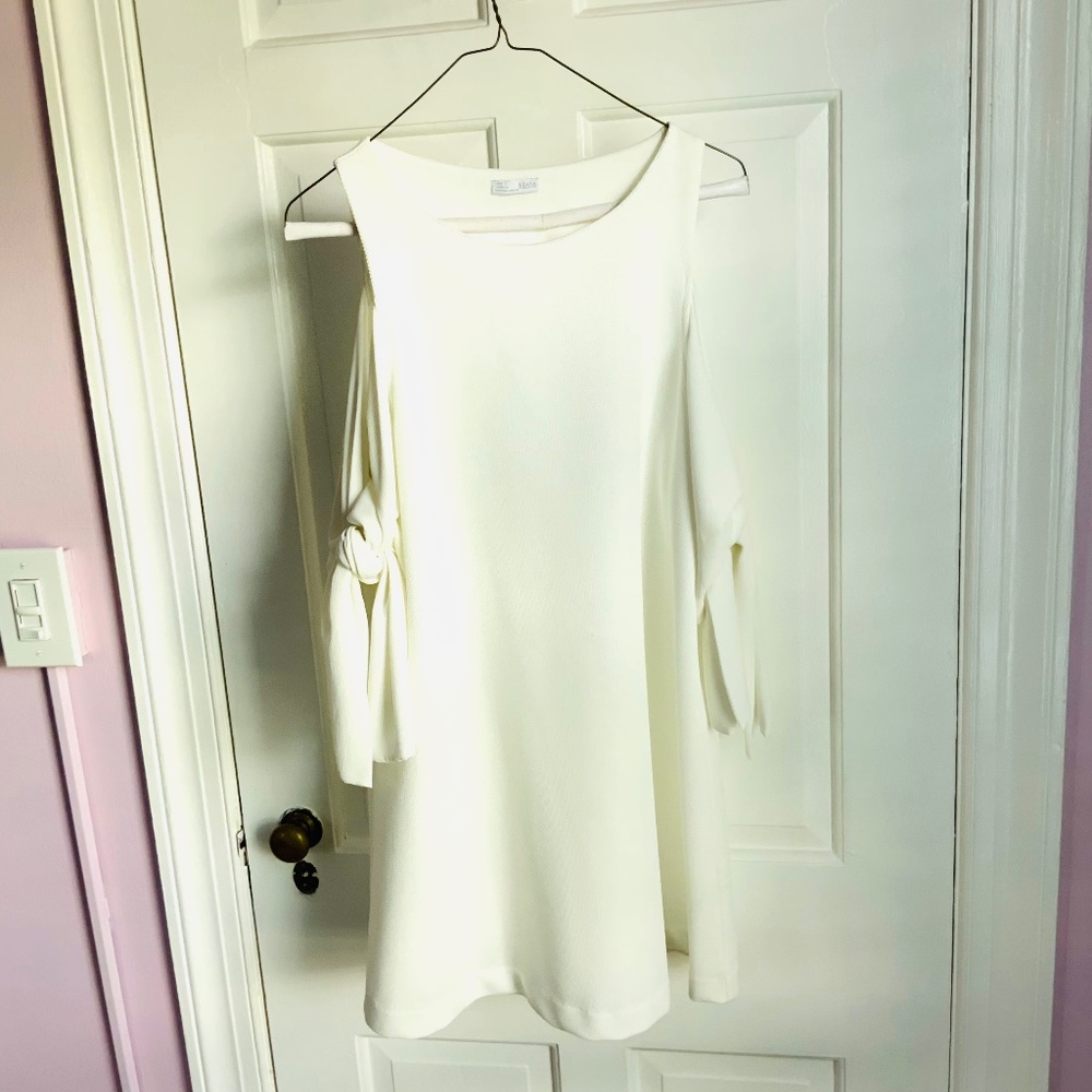 Zara Open Shoulder Mini Dress